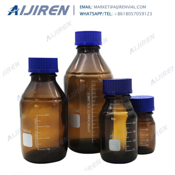 Laboratory bottles Protect DURAN with retrace code and with 